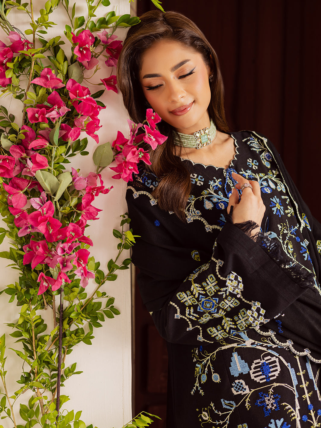 Mahnur | Nova Khaddar 25 | NK - 04 - Pakistani Designer Dress - by Mahnur - Type : Ladies Clothes - 100% Original at Saira Sultan