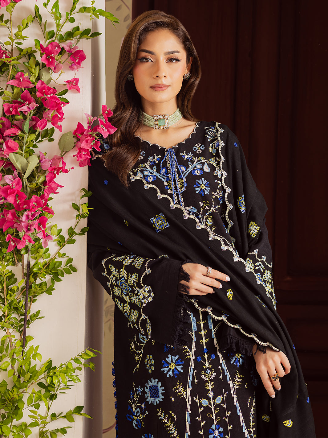 Mahnur | Nova Khaddar 25 | NK - 04 - Pakistani Designer Dress - by Mahnur - Type : Ladies Clothes - 100% Original at Saira Sultan