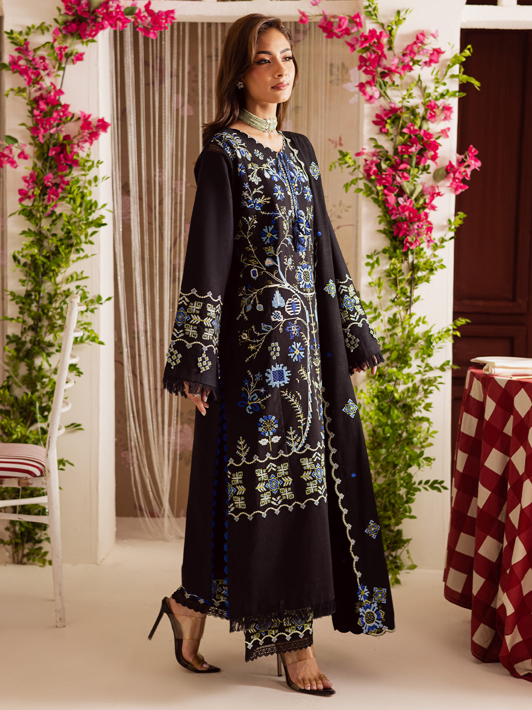 Mahnur | Nova Khaddar 25 | NK - 04 - Pakistani Designer Dress - by Mahnur - Type : Ladies Clothes - 100% Original at Saira Sultan