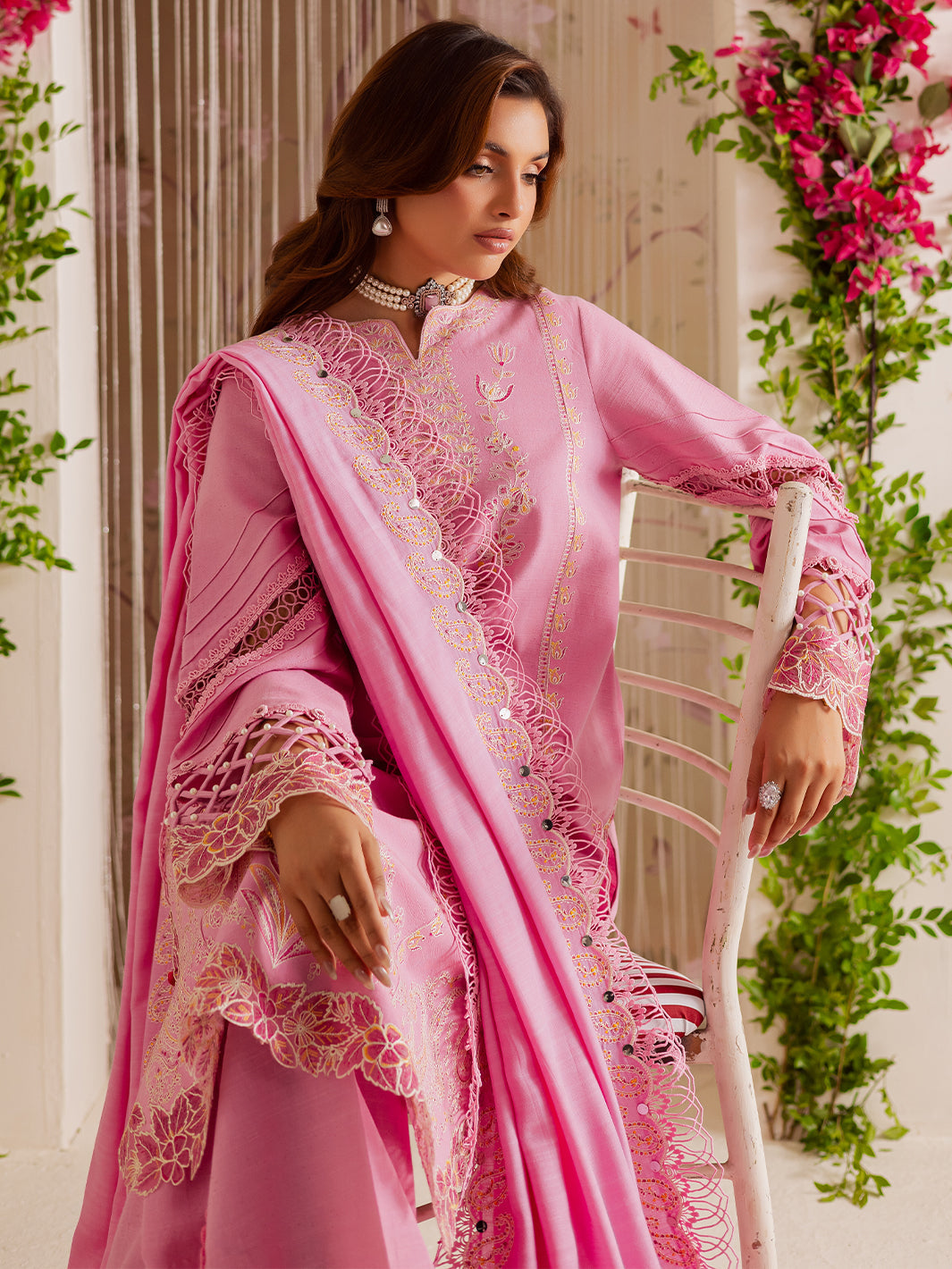 Mahnur | Nova Khaddar 25 | NK - 05 - Pakistani Designer Dress - by Mahnur - Type : Ladies Clothes - 100% Original at Saira Sultan