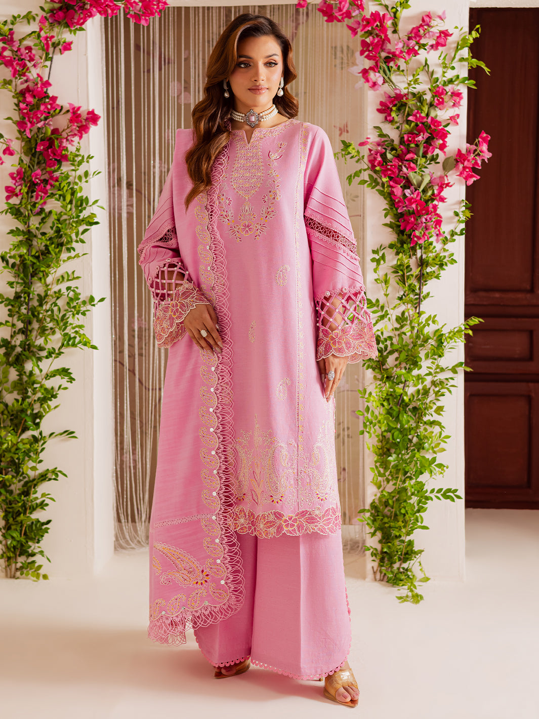 Mahnur | Nova Khaddar 25 | NK - 05 - Pakistani Designer Dress - by Mahnur - Type : Ladies Clothes - 100% Original at Saira Sultan
