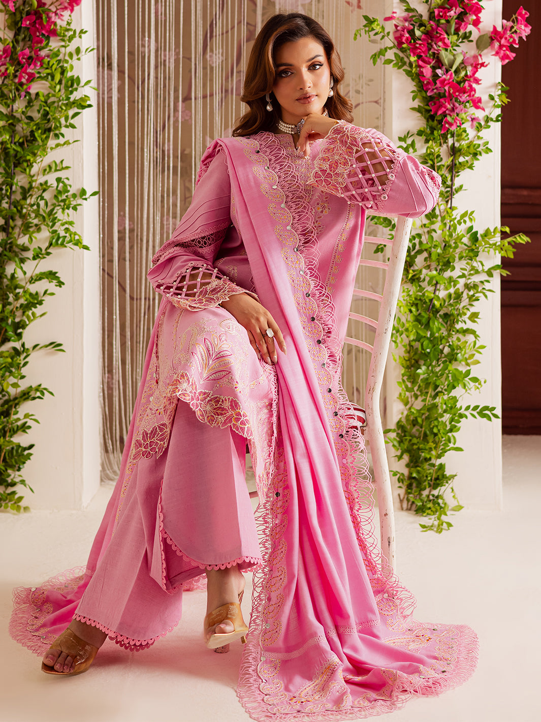Mahnur | Nova Khaddar 25 | NK - 05 - Pakistani Designer Dress - by Mahnur - Type : Ladies Clothes - 100% Original at Saira Sultan
