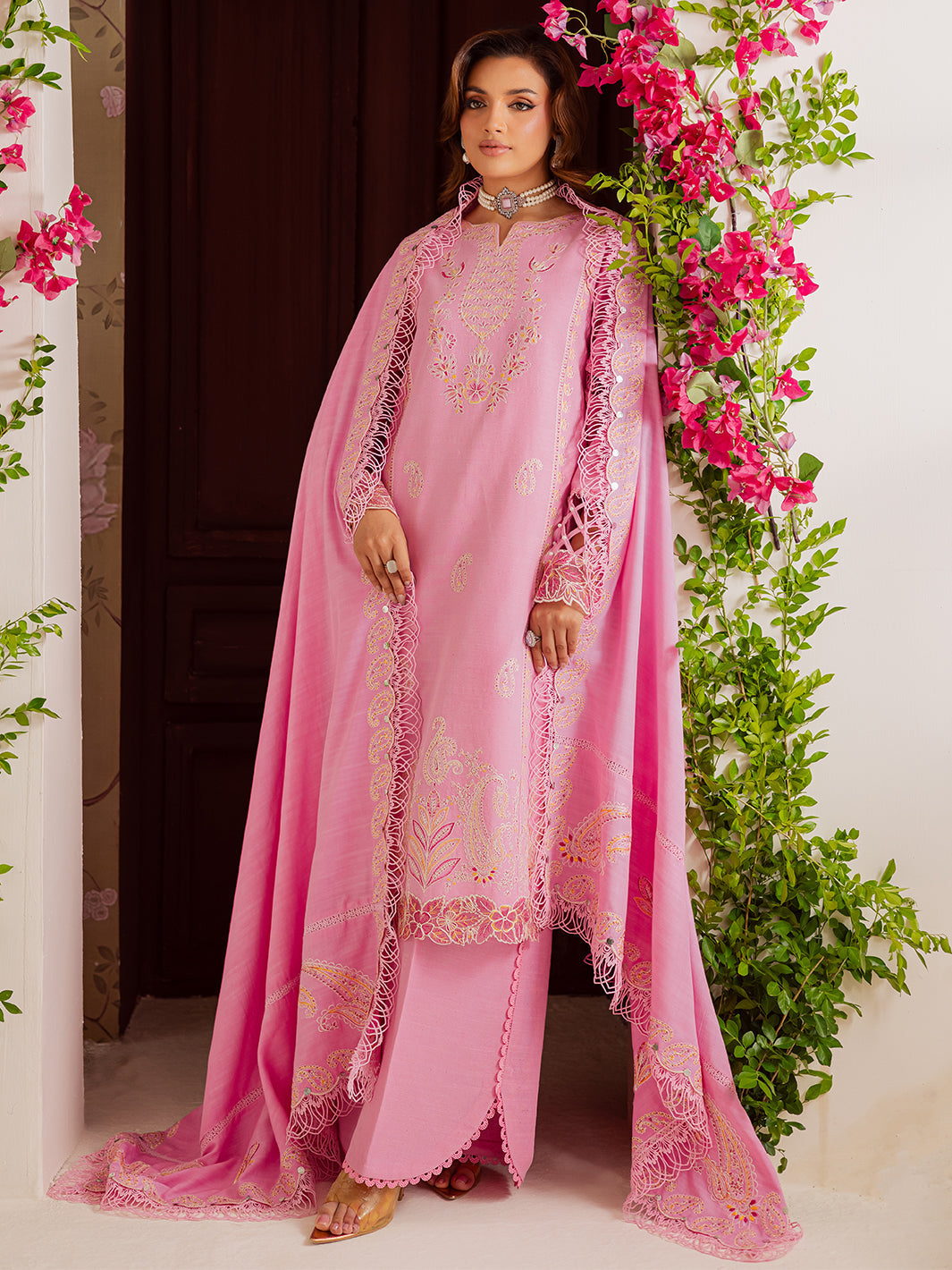 Mahnur | Nova Khaddar 25 | NK - 05 - Pakistani Designer Dress - by Mahnur - Type : Ladies Clothes - 100% Original at Saira Sultan