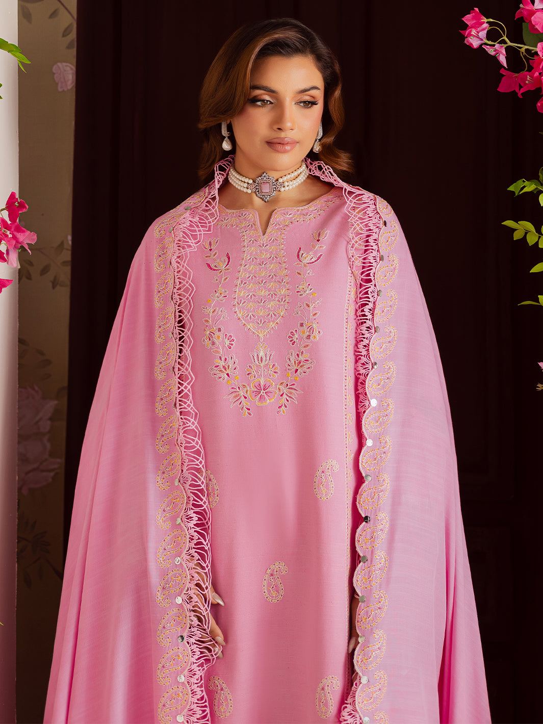 Mahnur | Nova Khaddar 25 | NK - 05 - Pakistani Designer Dress - by Mahnur - Type : Ladies Clothes - 100% Original at Saira Sultan