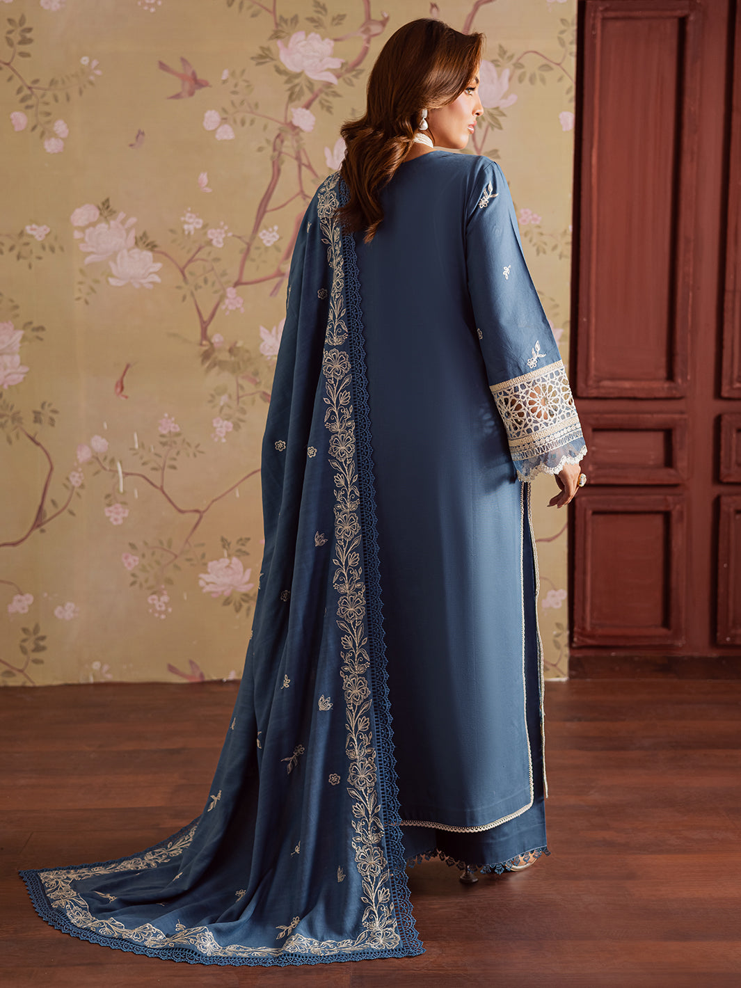 Mahnur | Nova Khaddar 25 | NK - 07 - Pakistani Designer Dress - by Mahnur - Type : Ladies Clothes - 100% Original at Saira Sultan