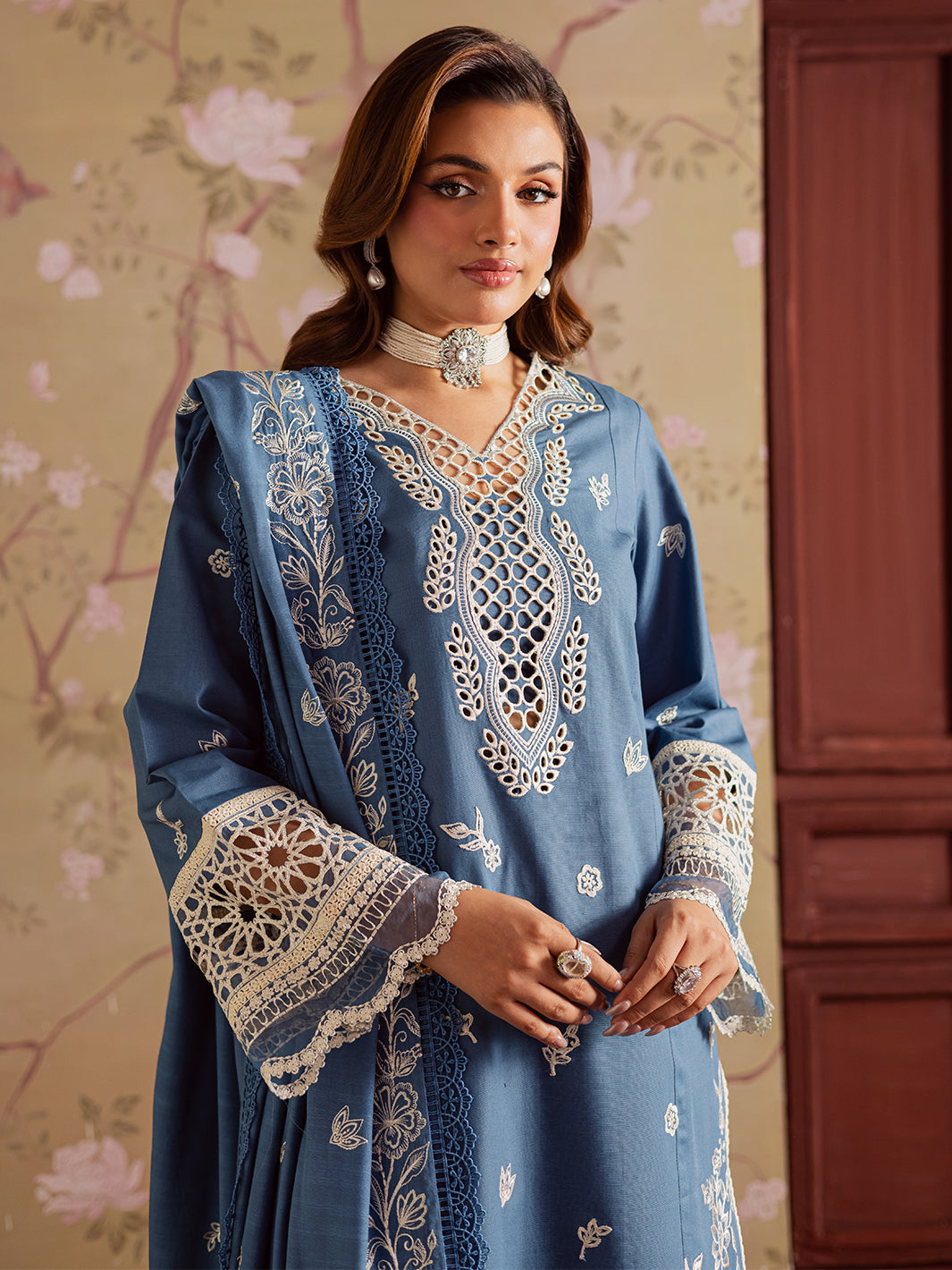 Mahnur | Nova Khaddar 25 | NK - 07 - Pakistani Designer Dress - by Mahnur - Type : Ladies Clothes - 100% Original at Saira Sultan