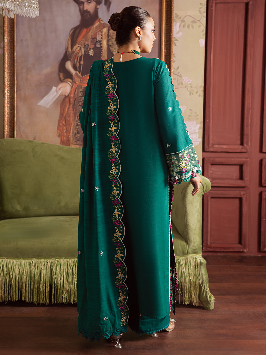 Mahnur | Nova Khaddar 25 | NK - 09 - Pakistani Designer Dress - by Mahnur - Type : Ladies Clothes - 100% Original at Saira Sultan
