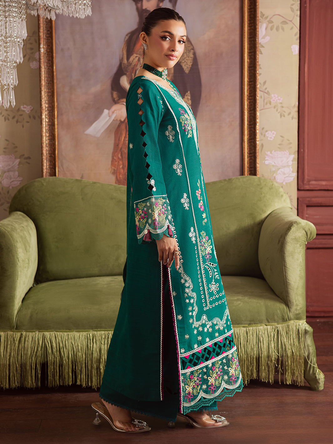Mahnur | Nova Khaddar 25 | NK - 09 - Pakistani Designer Dress - by Mahnur - Type : Ladies Clothes - 100% Original at Saira Sultan