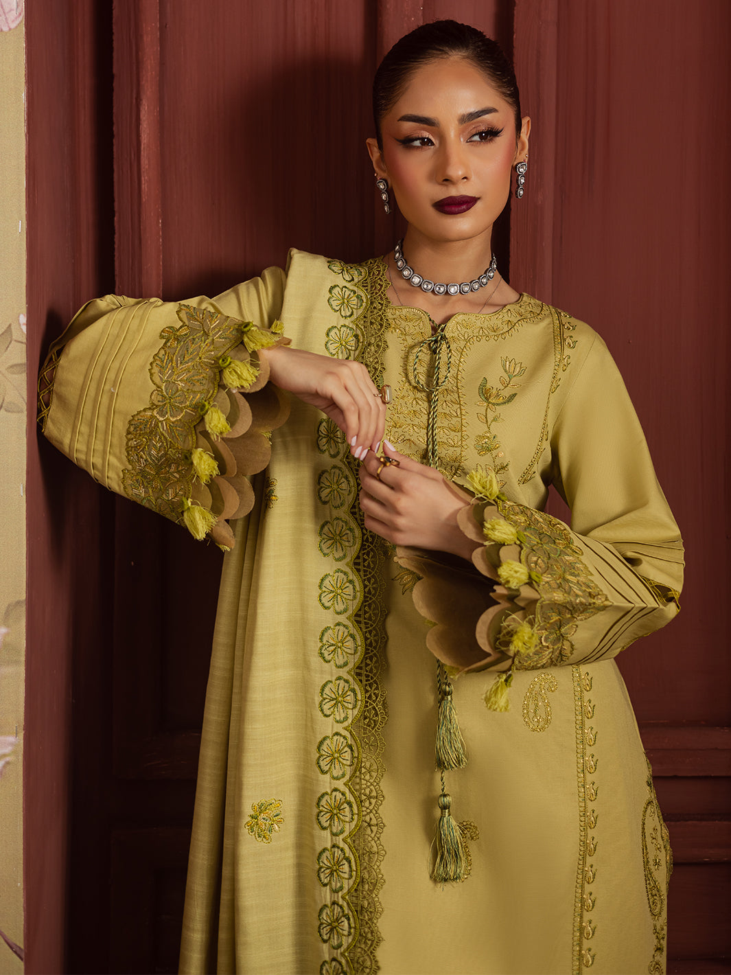 Mahnur | Nova Khaddar 25 | NK - 10 - Pakistani Designer Dress - by Mahnur - Type : Ladies Clothes - 100% Original at Saira Sultan