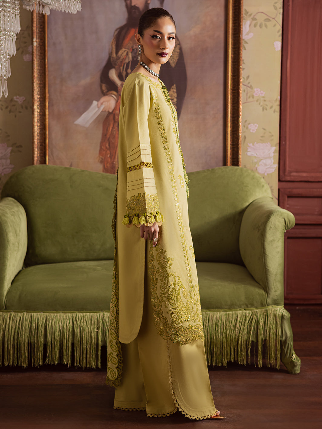 Mahnur | Nova Khaddar 25 | NK - 10 - Pakistani Designer Dress - by Mahnur - Type : Ladies Clothes - 100% Original at Saira Sultan