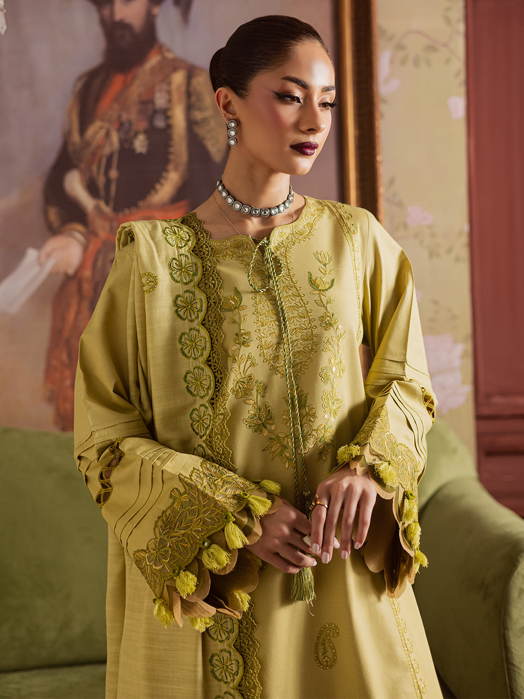 Mahnur | Nova Khaddar 25 | NK - 10 - Pakistani Designer Dress - by Mahnur - Type : Ladies Clothes - 100% Original at Saira Sultan