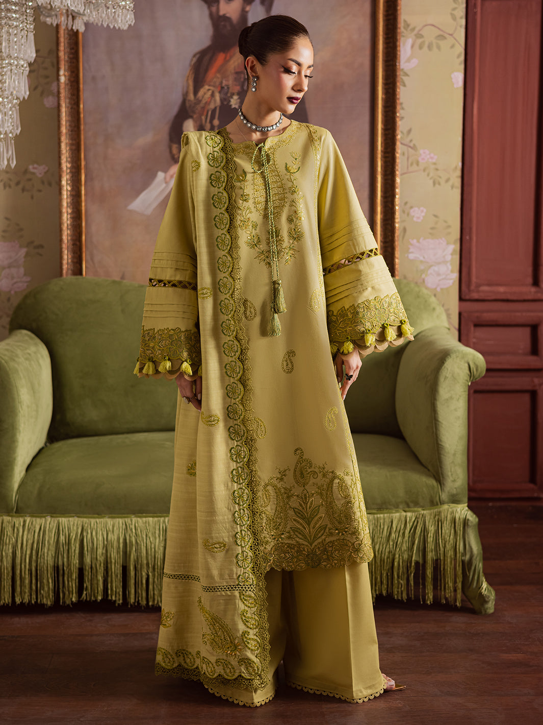 Mahnur | Nova Khaddar 25 | NK - 10 - Pakistani Designer Dress - by Mahnur - Type : Ladies Clothes - 100% Original at Saira Sultan