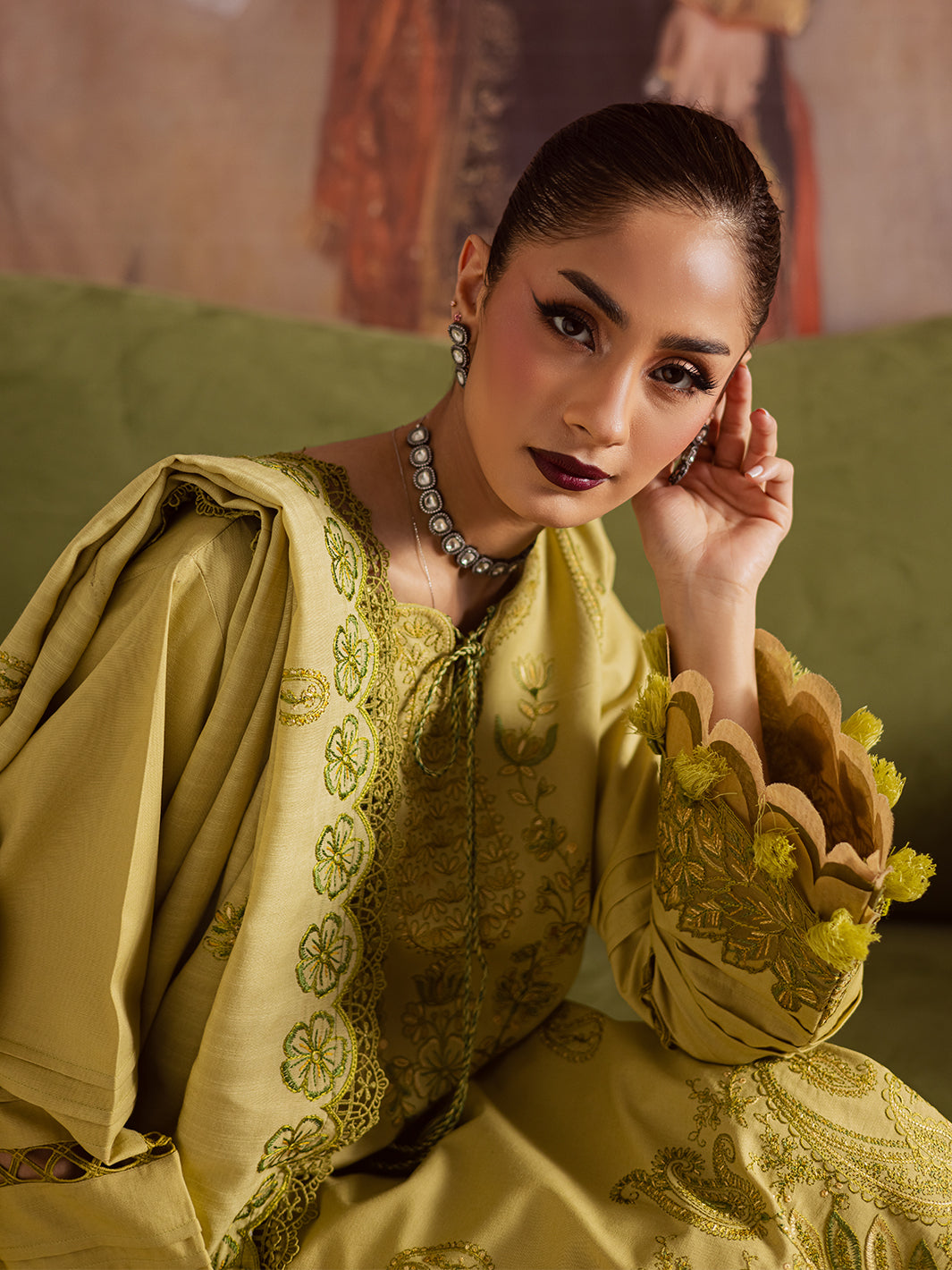 Mahnur | Nova Khaddar 25 | NK - 10 - Pakistani Designer Dress - by Mahnur - Type : Ladies Clothes - 100% Original at Saira Sultan