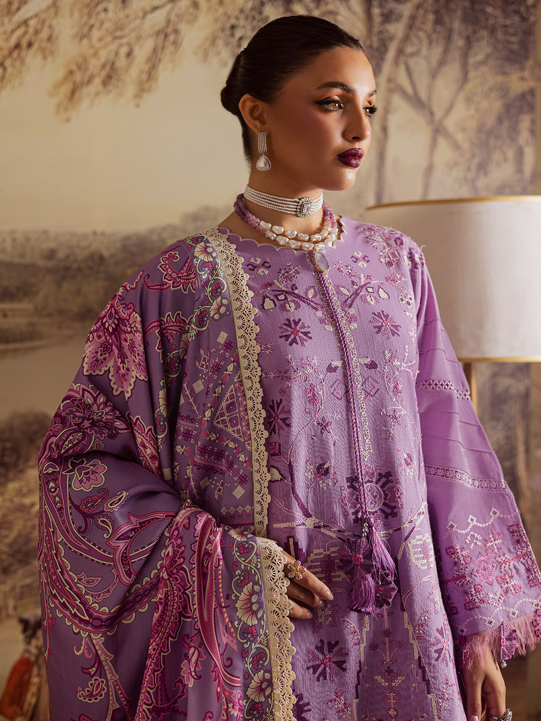 Mahnur | Nova Khaddar 25 | NK - 11 - Pakistani Designer Dress - by Mahnur - Type : Ladies Clothes - 100% Original at Saira Sultan