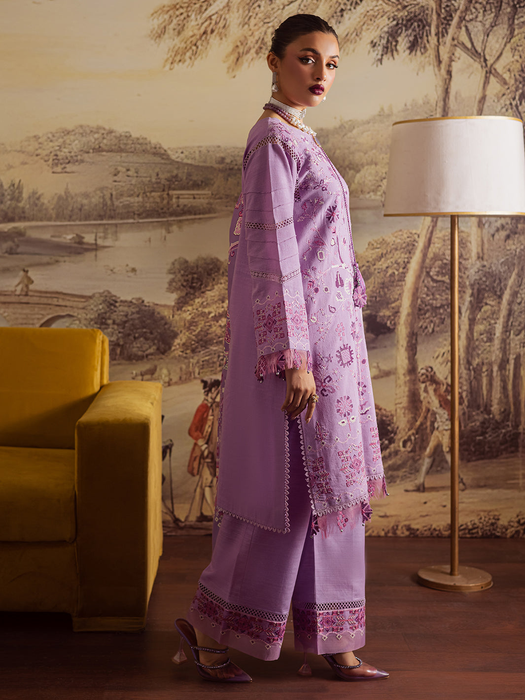 Mahnur | Nova Khaddar 25 | NK - 11 - Pakistani Designer Dress - by Mahnur - Type : Ladies Clothes - 100% Original at Saira Sultan