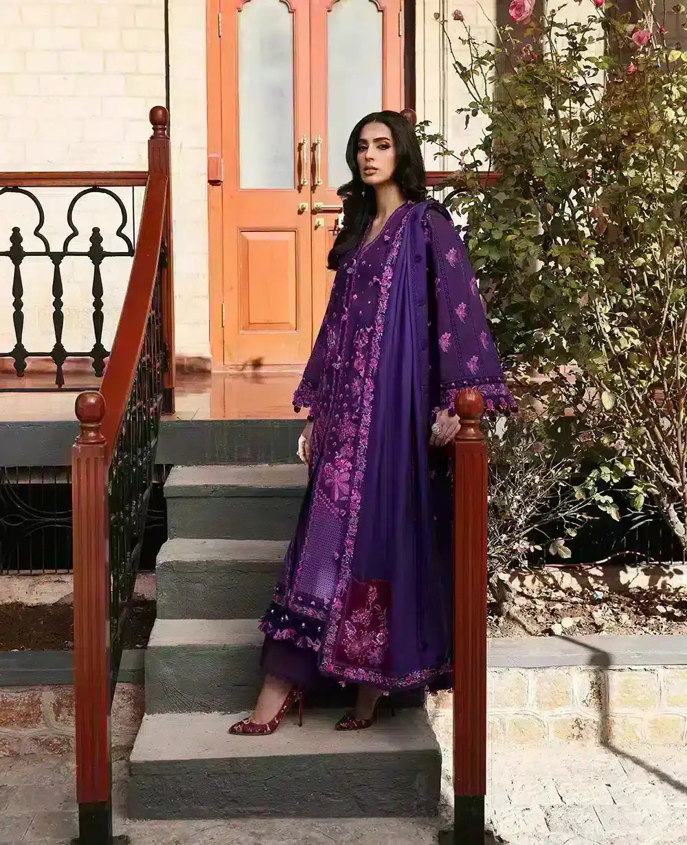 Republic Womenswear | Noemei Luxury Shawl 23 | NWU23-D1-B - Pakistani Designer Dress - by Republic Womenswear | Type: Luxury - 100% Original at Saira Sultan