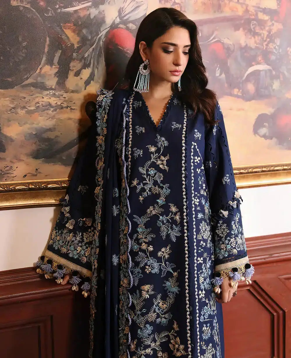 Republic Womenswear | Noemei Luxury Shawl 23 | NWU23-D2-A - Pakistani Designer Dress - by Republic Womenswear | Type: Luxury - 100% Original at Saira Sultan