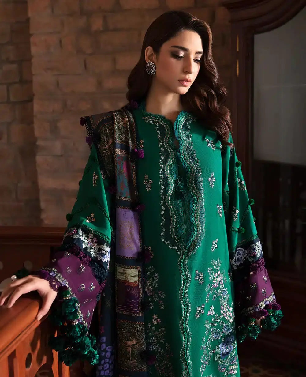 Republic Womenswear | Noemei Luxury Shawl 23 | NWU23-D3-A - Pakistani Designer Dress - by Republic Womenswear | Type: Luxury - 100% Original at Saira Sultan