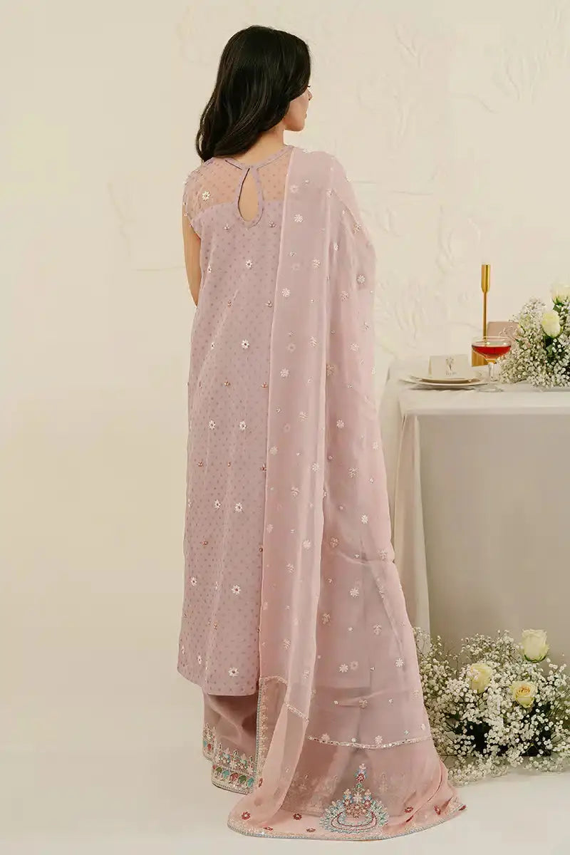 Cross Stitch | Wedding Festive 23 | CRADLE PINK - Pakistani Designer Dress - by Cross Stitch | Type: Formal - 100% Original at Saira Sultan