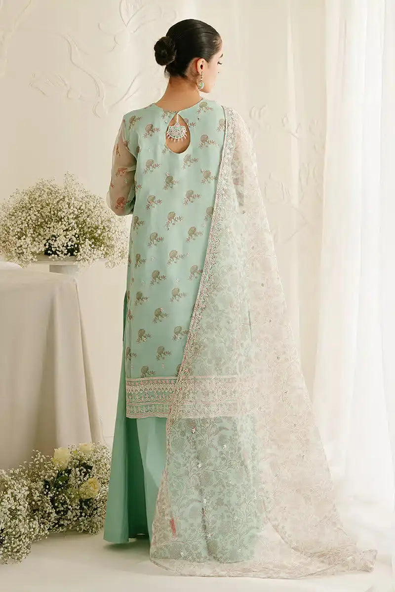 Cross Stitch | Wedding Festive 23 | PRISTINE MINT - Pakistani Designer Dress - by Cross Stitch | Type: Formal - 100% Original at Saira Sultan