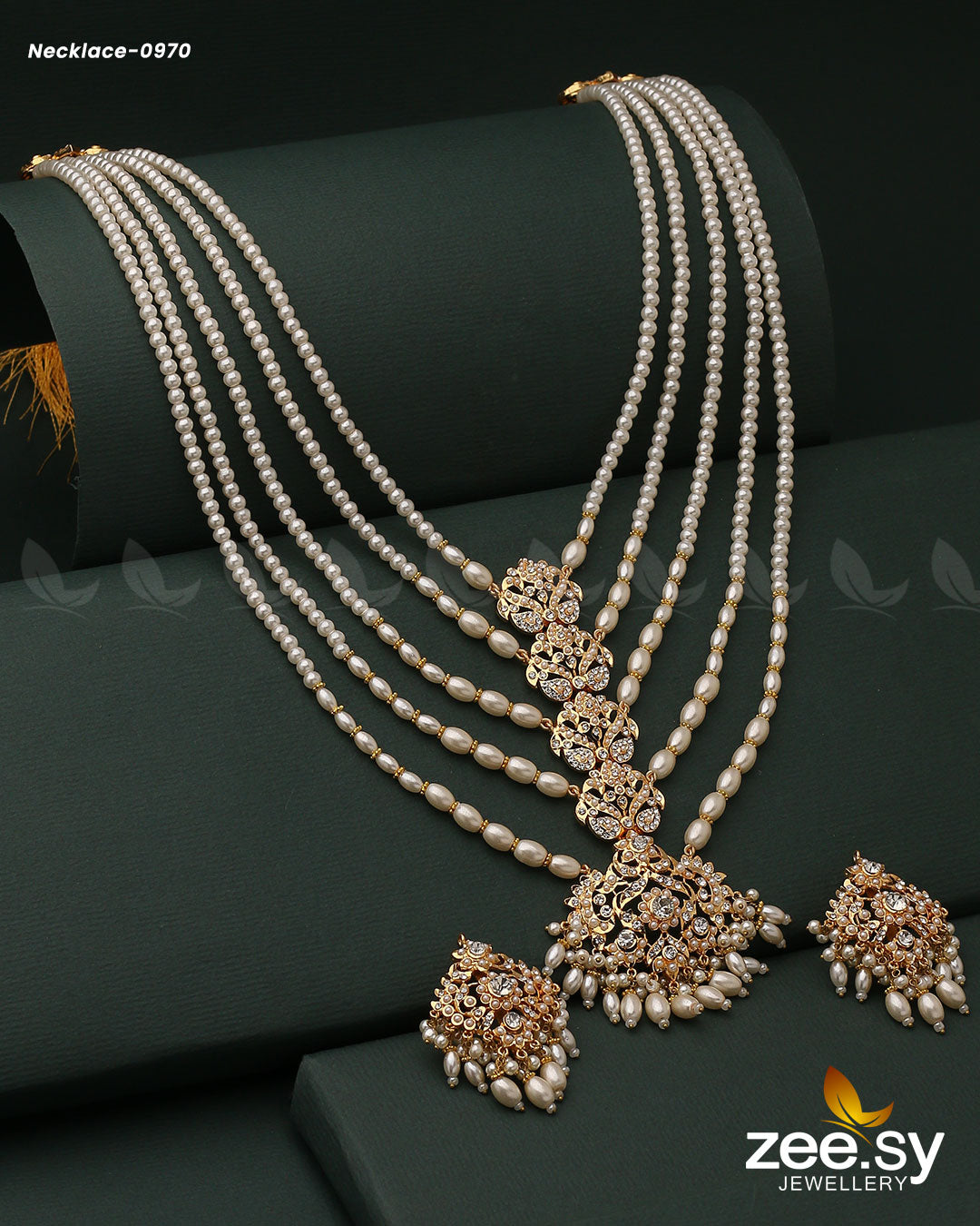 Mala Necklace-0970 Pearl