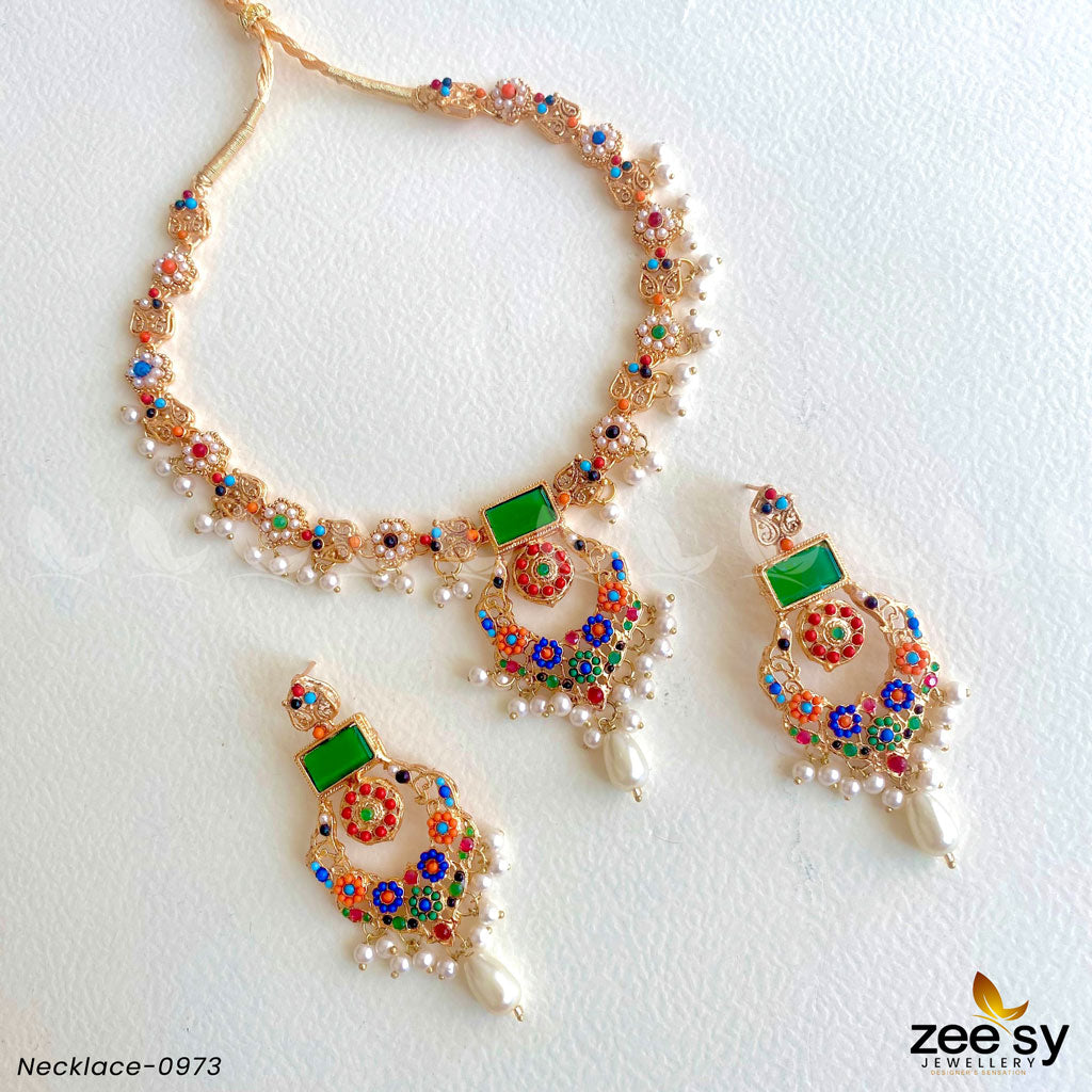 Necklace-0973 Green