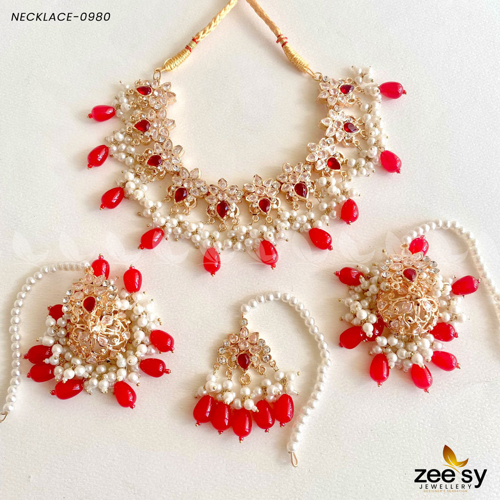 Necklace-0980 Red