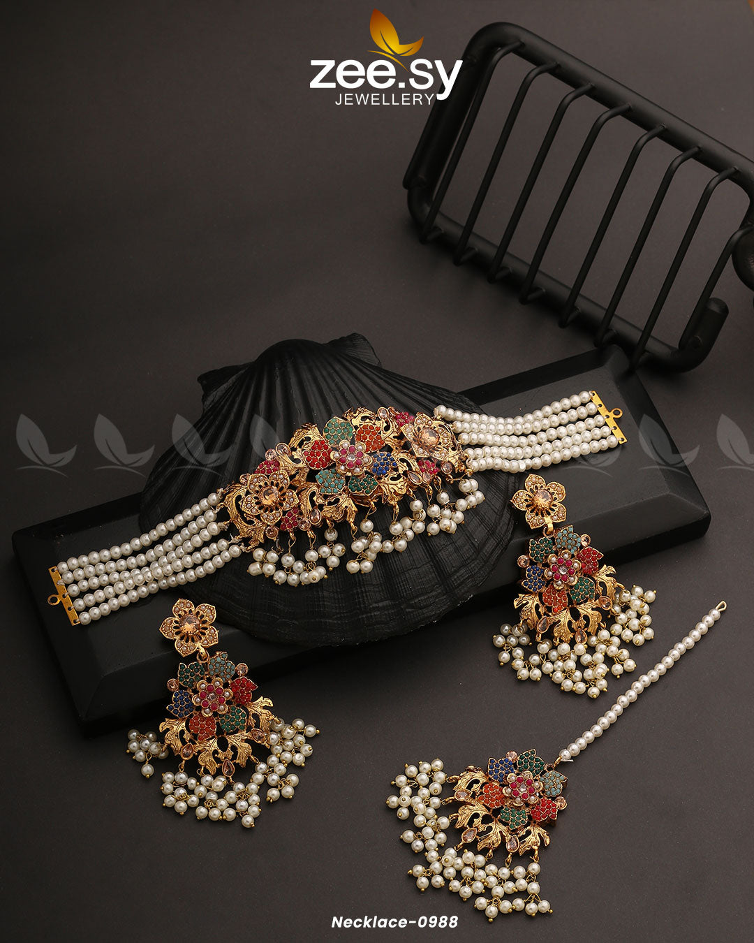 Necklace-0988 Multi