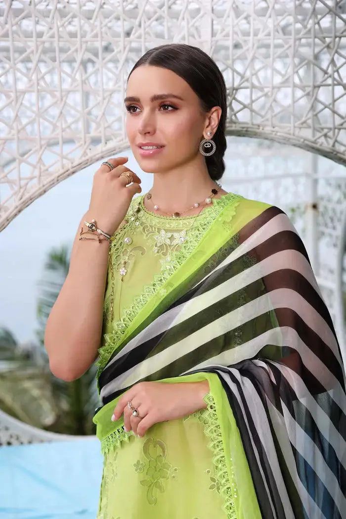 Noor by Saadia Asad | Luxe Printkari 24 | D8-B - Pakistani Designer Dress - by Noor by Saadia Asad | Type: Luxury - 100% Original at Saira Sultan