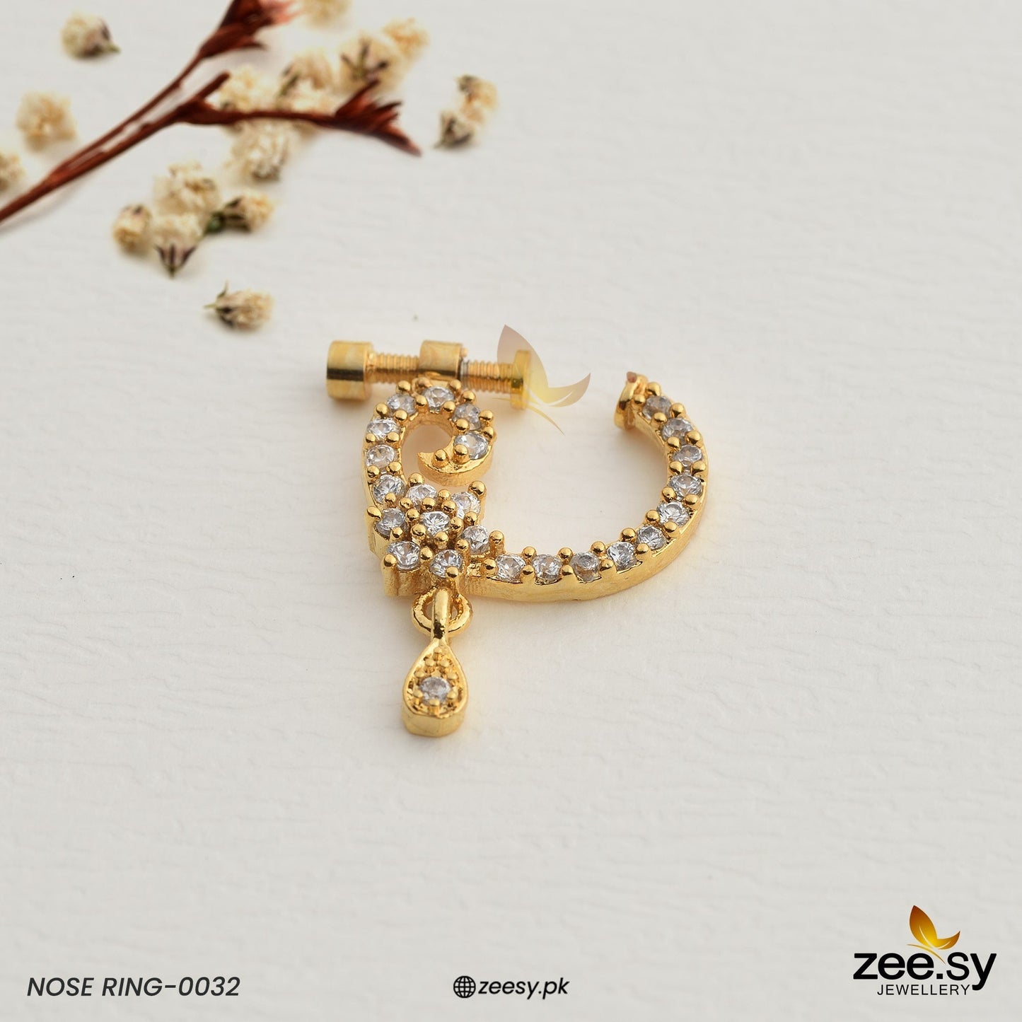 Nose Ring-0032 White