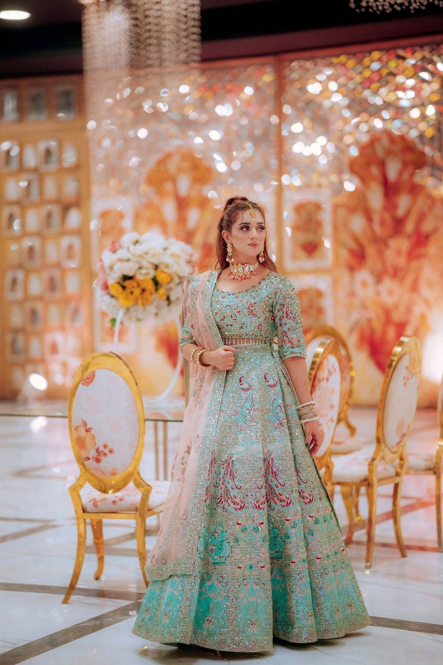 Waqas Shah | Nur Jahan | JANNAT MIRZA - Pakistani Designer Dress - by Waqas Shah | Type: Formal - 100% Original at Saira Sultan
