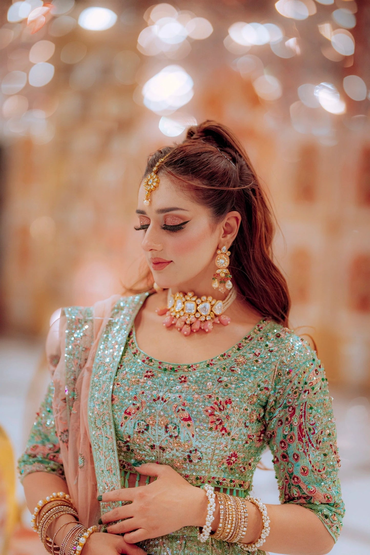 Waqas Shah | Nur Jahan | JANNAT MIRZA - Pakistani Designer Dress - by Waqas Shah | Type: Formal - 100% Original at Saira Sultan