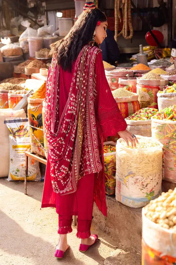 Nureh | Bazaar Lawn Chikankari 24 | NS-124 - Pakistani Designer Dress - by Nureh | Type: Luxury - 100% Original at Saira Sultan