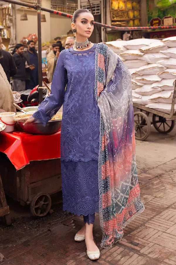 Nureh | Bazaar Lawn Chikankari 24 | NS-127 - Pakistani Designer Dress - by Nureh | Type: Luxury - 100% Original at Saira Sultan
