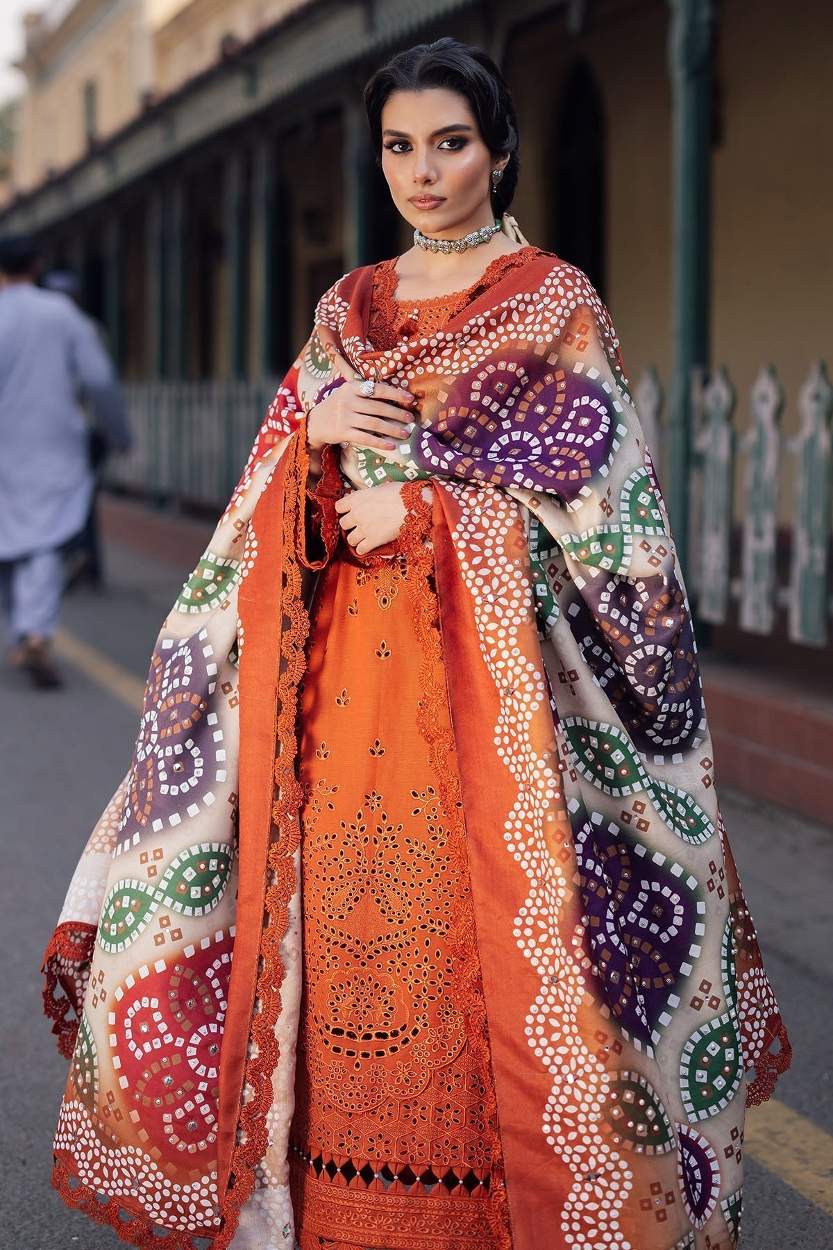 Nureh | Bazaar Winter 24 | NE-116 - Pakistani Designer Dress - by Nureh | Type: Ladies Clothes - 100% Original at Saira Sultan