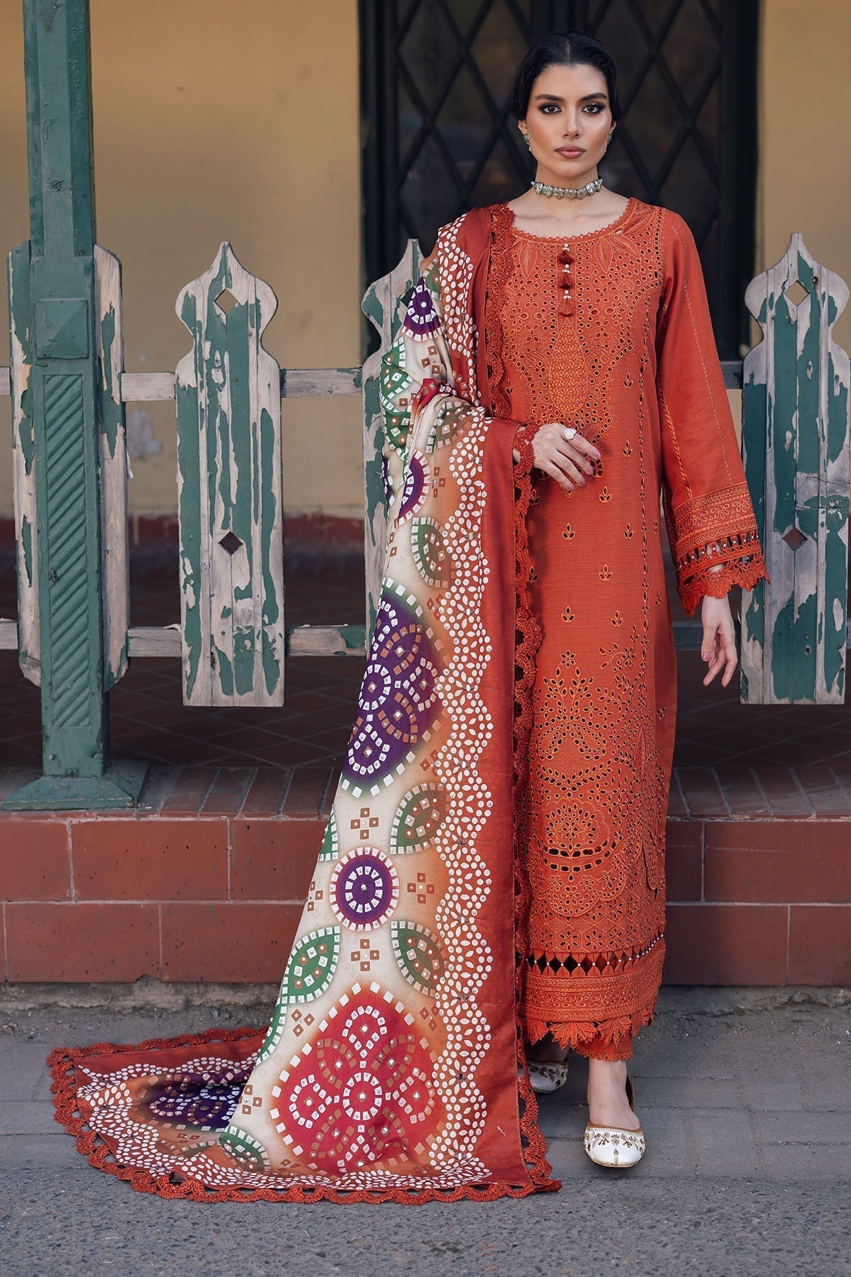 Nureh | Bazaar Winter 24 | NE-116 - Pakistani Designer Dress - by Nureh | Type: Ladies Clothes - 100% Original at Saira Sultan