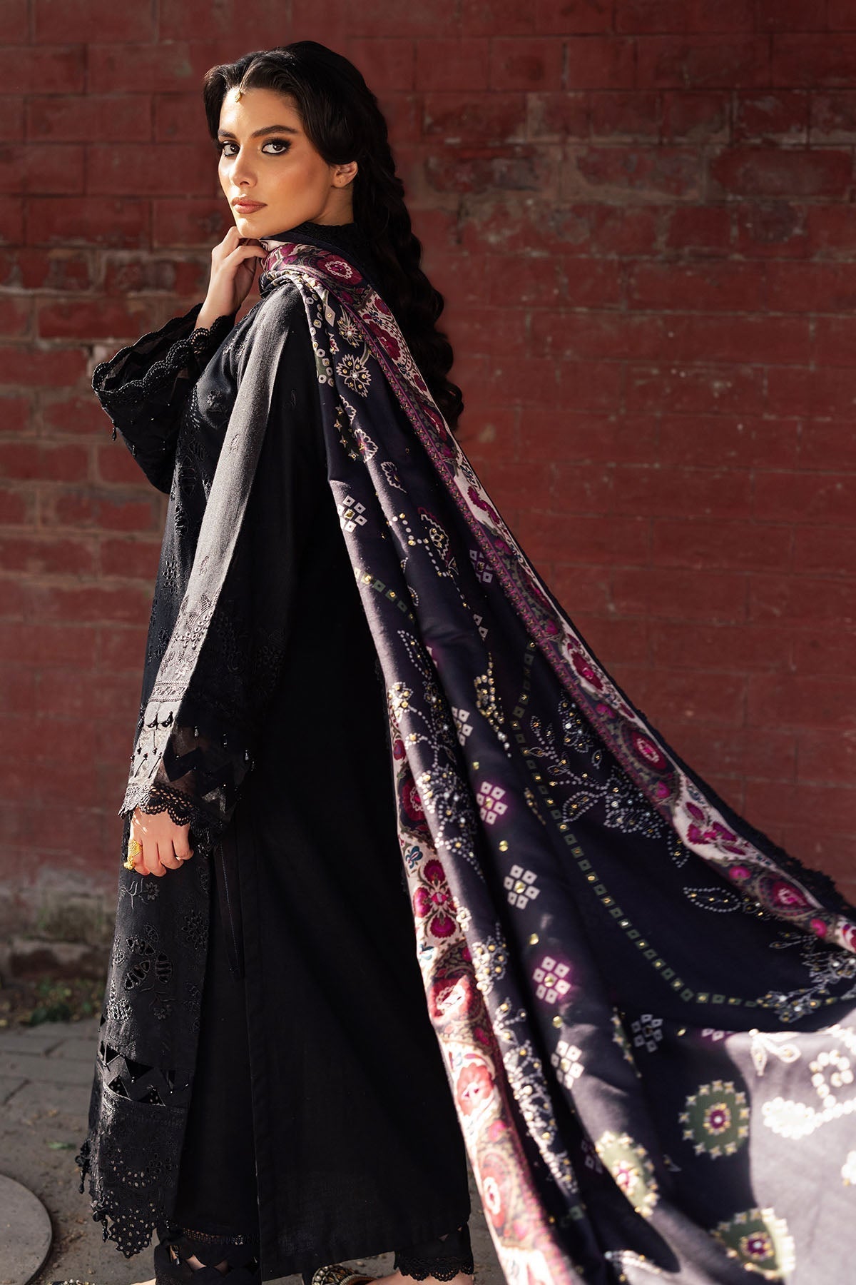 Nureh | Bazaar Winter 24 | NE-115 - Pakistani Designer Dress - by Nureh | Type: Ladies Clothes - 100% Original at Saira Sultan