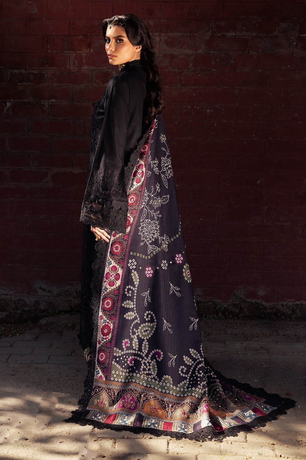 Nureh | Bazaar Winter 24 | NE-115 - Pakistani Designer Dress - by Nureh | Type: Ladies Clothes - 100% Original at Saira Sultan