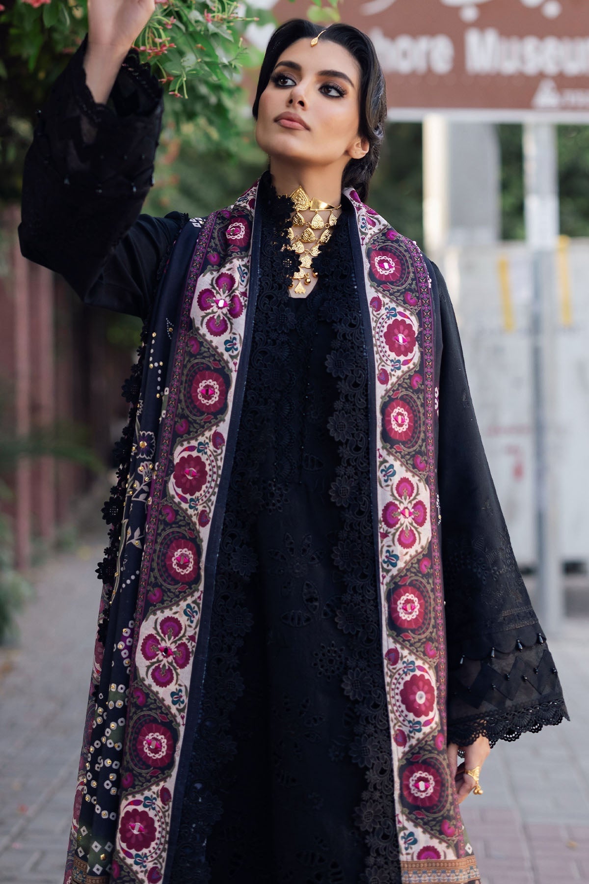 Nureh | Bazaar Winter 24 | NE-115 - Pakistani Designer Dress - by Nureh | Type: Ladies Clothes - 100% Original at Saira Sultan