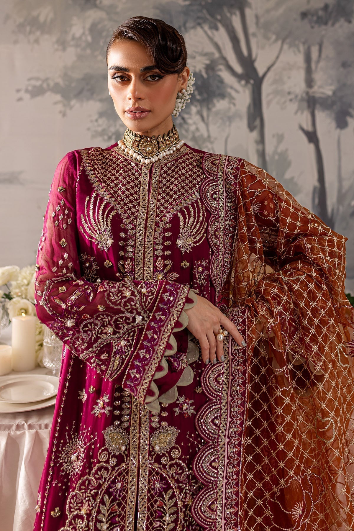 Nureh | Elanora Formals 24| NEL-54 - Pakistani Designer Dress - by Nureh | Type: Formal - 100% Original at Saira Sultan