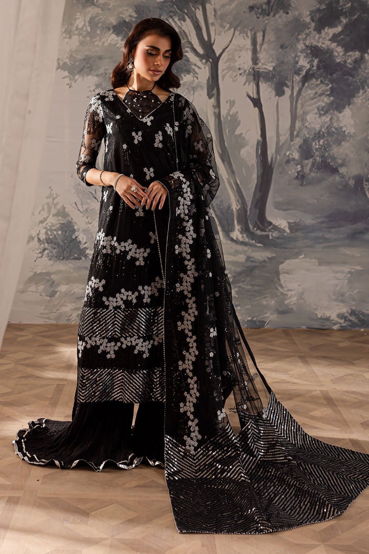 Nureh | Elanora Formals 24| NEL-59 - Pakistani Designer Dress - by Nureh | Type: Formal - 100% Original at Saira Sultan
