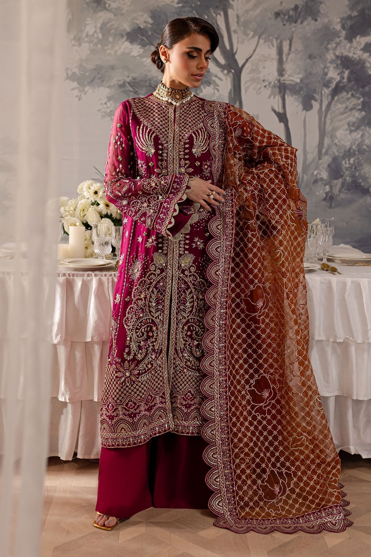 Nureh | Elanora Formals 24| NEL-54 - Pakistani Designer Dress - by Nureh | Type: Formal - 100% Original at Saira Sultan