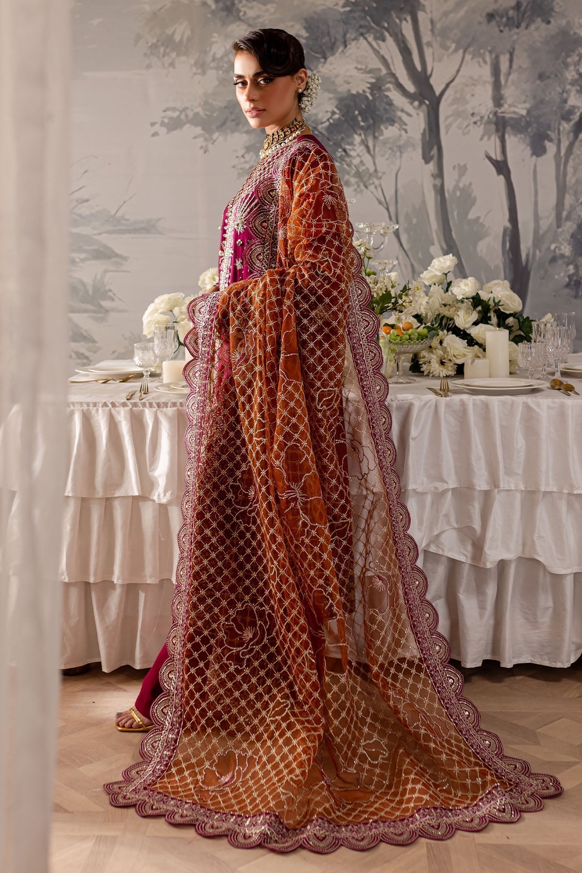 Nureh | Elanora Formals 24| NEL-54 - Pakistani Designer Dress - by Nureh | Type: Formal - 100% Original at Saira Sultan
