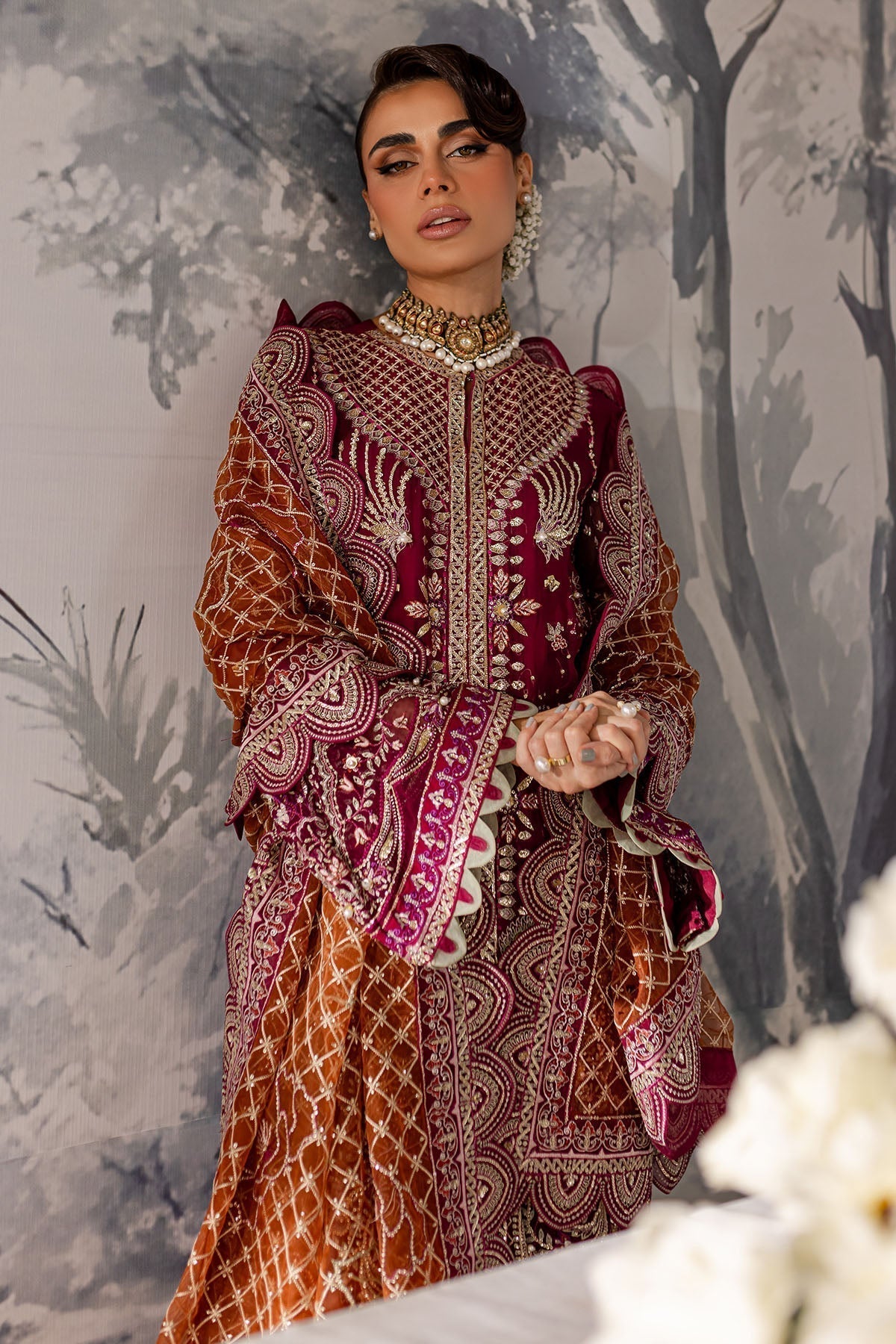 Nureh | Elanora Formals 24| NEL-54 - Pakistani Designer Dress - by Nureh | Type: Formal - 100% Original at Saira Sultan