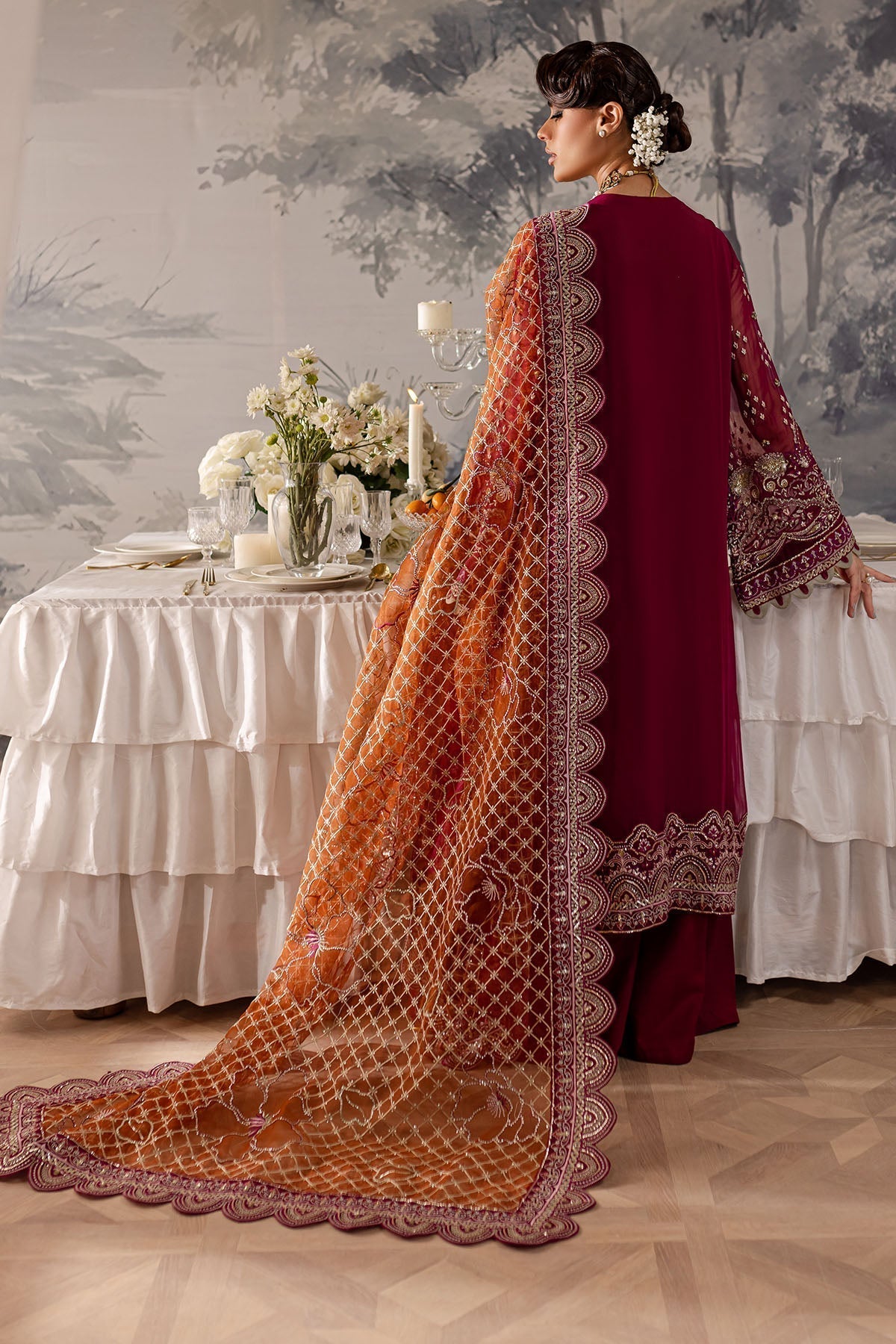 Nureh | Elanora Formals 24| NEL-54 - Pakistani Designer Dress - by Nureh | Type: Formal - 100% Original at Saira Sultan