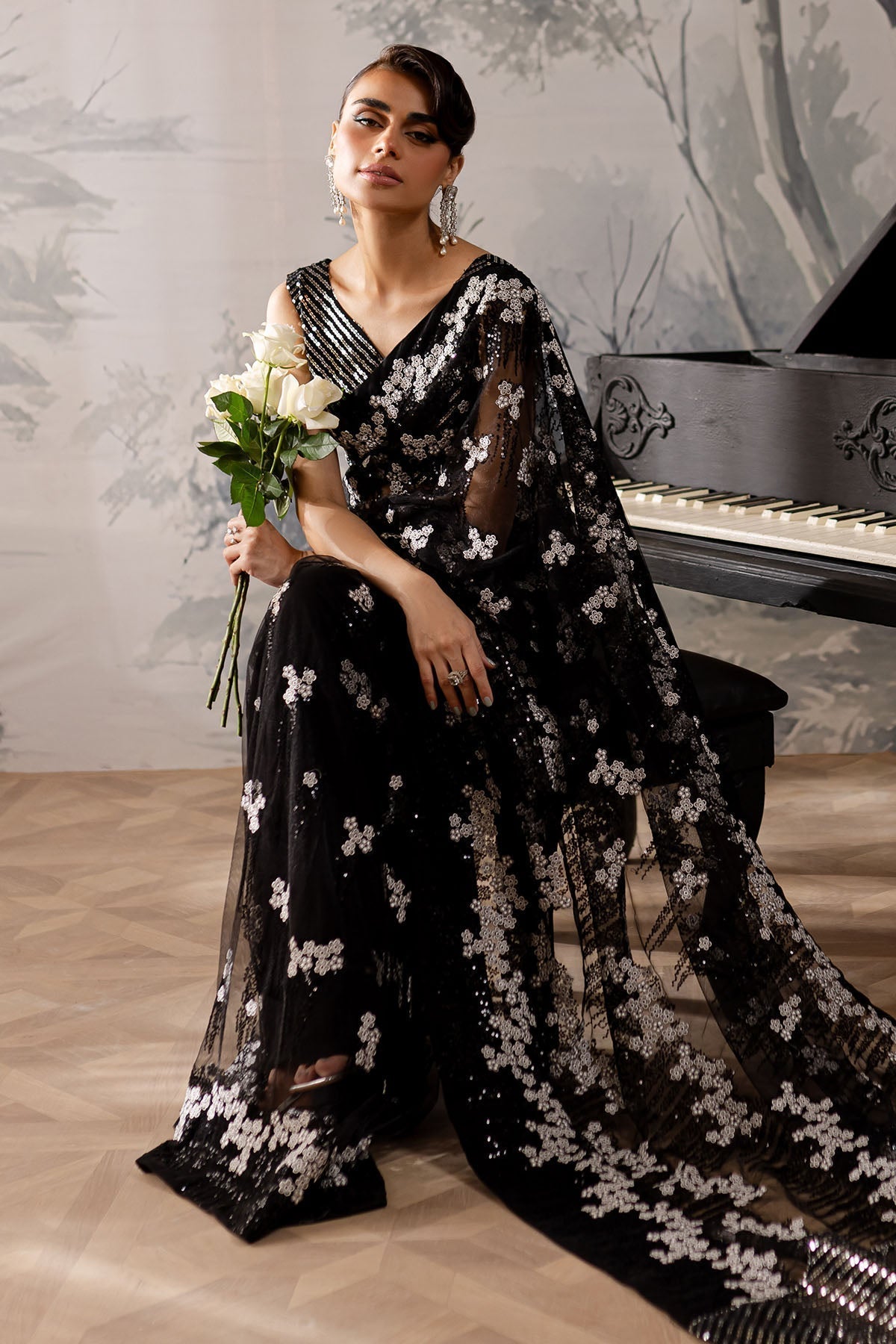 Nureh | Elanora Formals 24| NEL-59 - Pakistani Designer Dress - by Nureh | Type: Formal - 100% Original at Saira Sultan