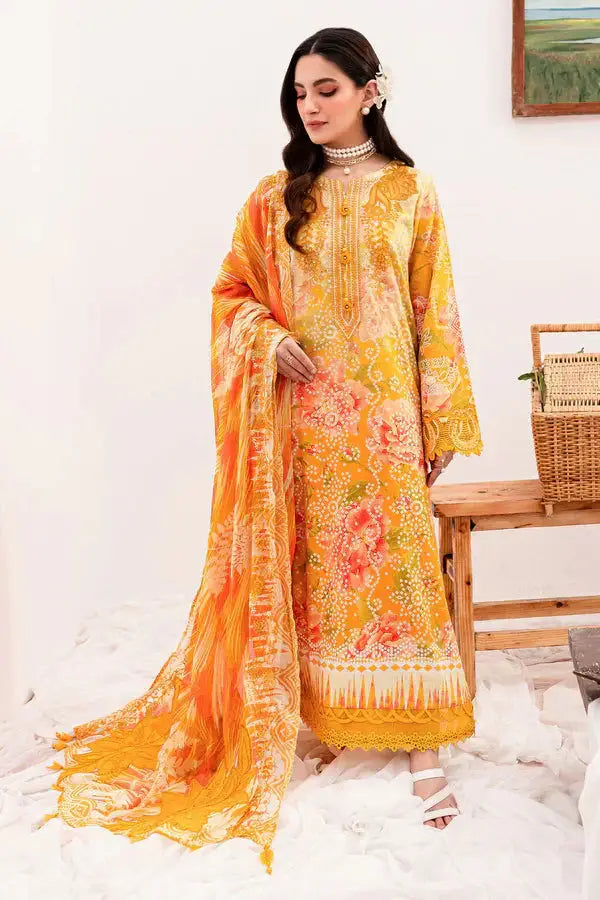 Nureh | Gardenia Lawn 24 | NSG-143 - Pakistani Designer Dress - by Nureh | Type: Luxury - 100% Original at Saira Sultan