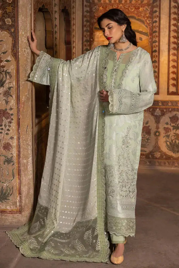 Nureh | Jacquard Lawn | Lamour - Pakistani Designer Dress - by Nureh | Type: Luxury - 100% Original at Saira Sultan