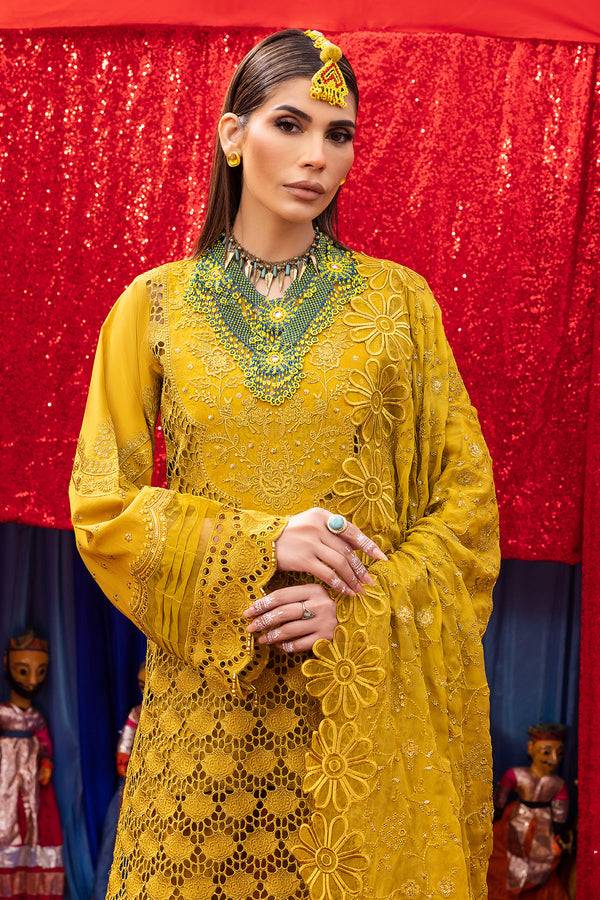 Nureh | Mela Luxury Lawn | NDS-100 - Pakistani Designer Dress - by Nureh | Type: Luxury - 100% Original at Saira Sultan