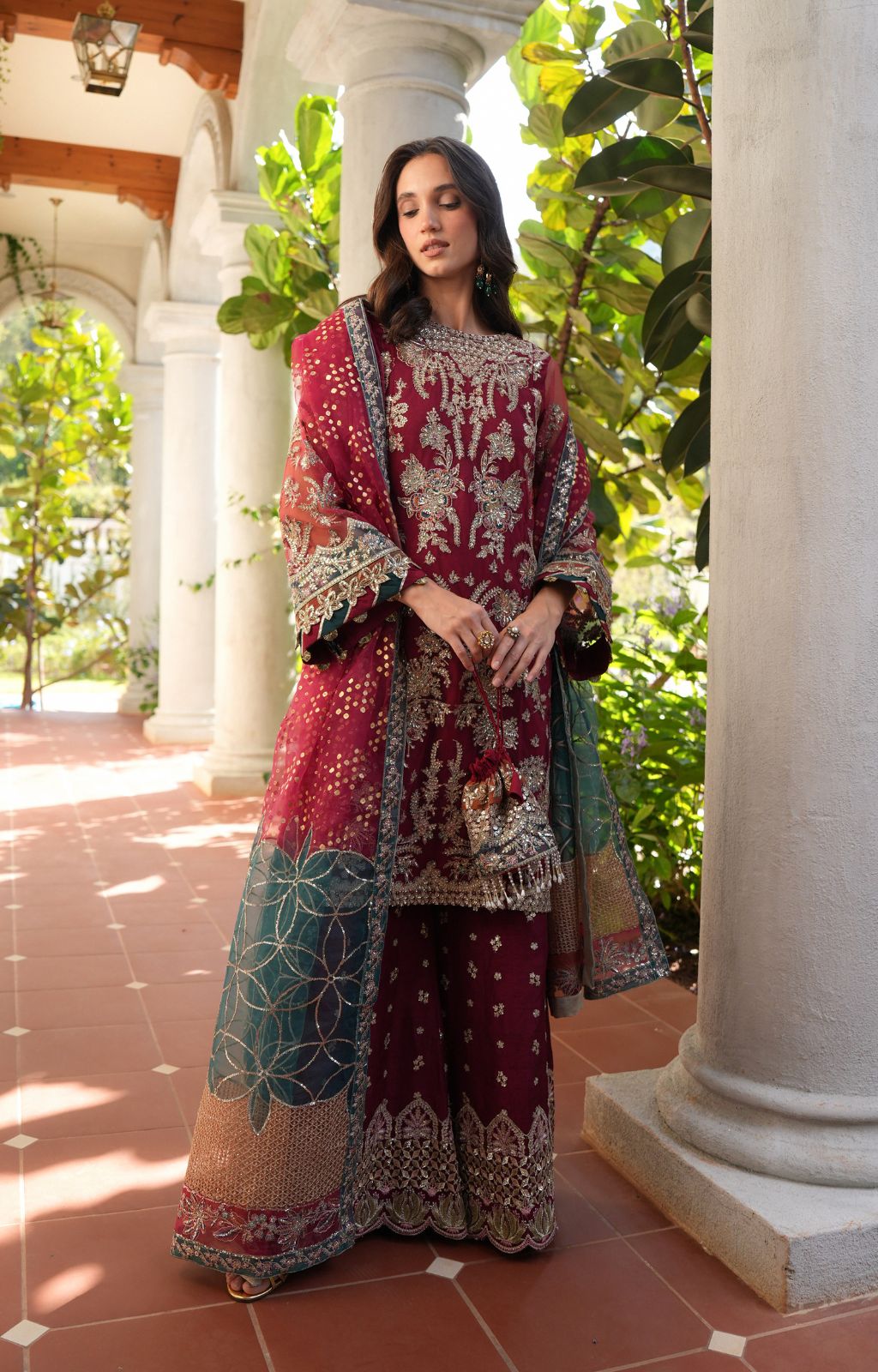 Inayat | Festive Formals | ORIANA - Pakistani Designer Dress - by Inayat - Type : Ladies Clothes - 100% Original at Saira Sultan